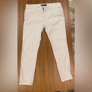 Cream Zara Chino Denimwear pants 36
